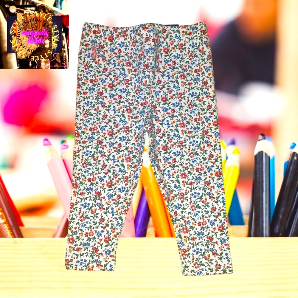 Ralph Lauren Printed Baby Girl Leggings!🌸💕